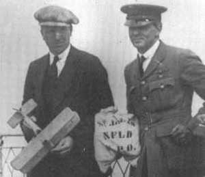 Personally delivering the mail