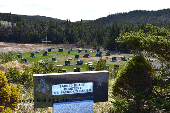 Cemetery Sign and Cemetery