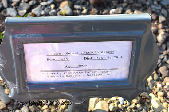 Mre Muriel Patricia Abbott