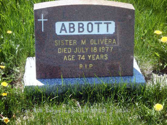 Sr. M. Olivera Abbott