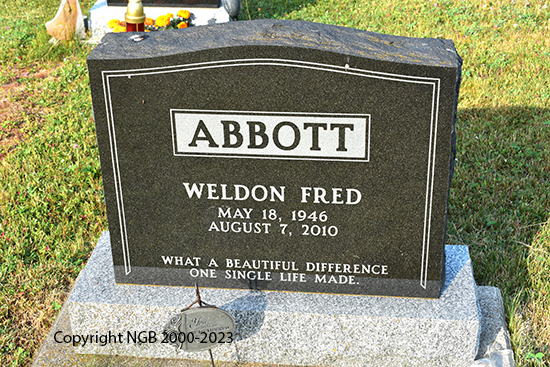 Weldon Fred Abbott