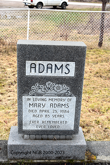James, Sidney & Mary Adams
