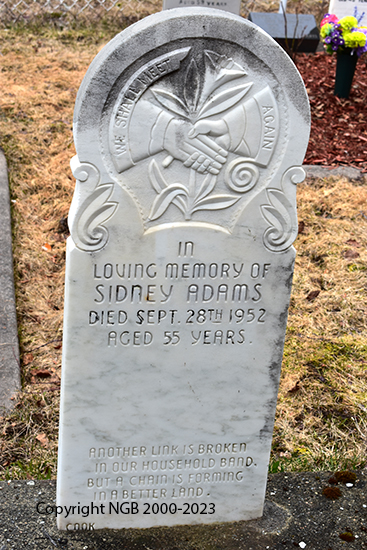 James, Sidney & Mary Adams