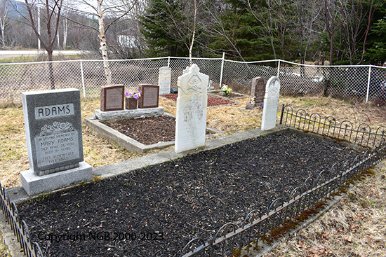 James, Sidney & Mary Adams