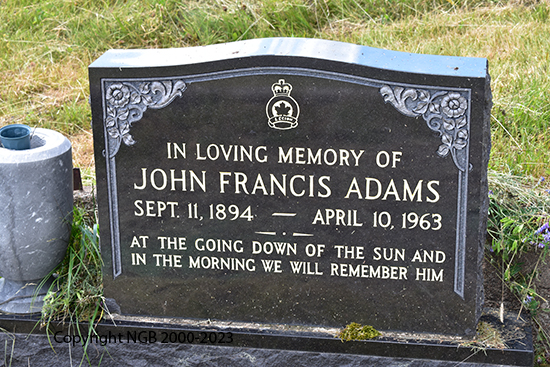 John Francis Adams