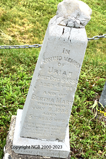 Uriah & Bertha Mary Alcock