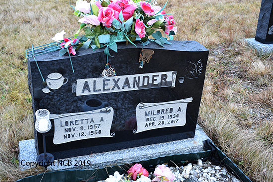 Loretta A. & Mildred A. Alexander