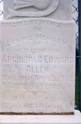 Archibald Edward ALLEN