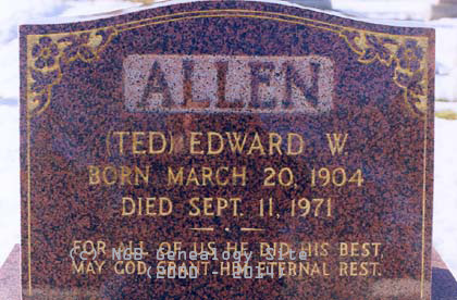  Edward W. (Ted) ALLEN