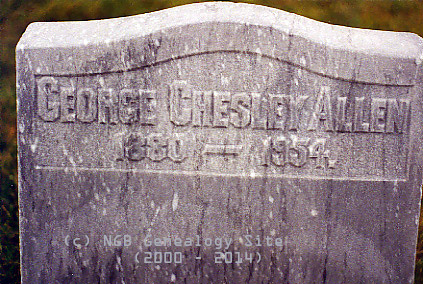 George Chesley ALLEN