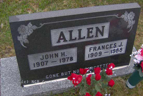 John and Frances Allen
