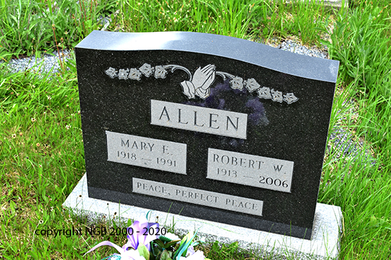 Mary E, &amp; Robert W. Allen