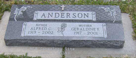 Alfred and Geraldine Anderson