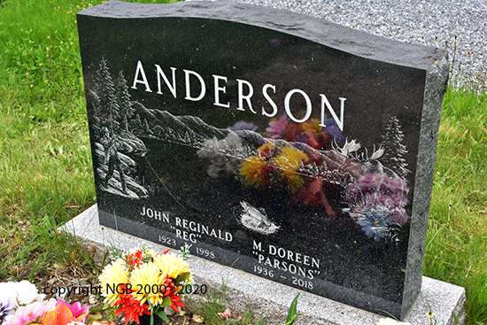 John Reginald & M. Doreen Anderson 