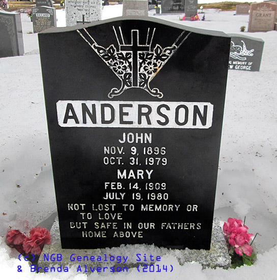 John & Mary Anderson