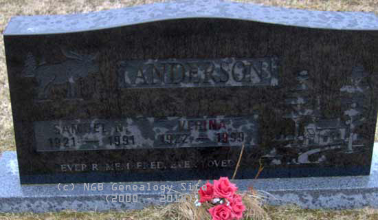 Samuel and Verina Anderson