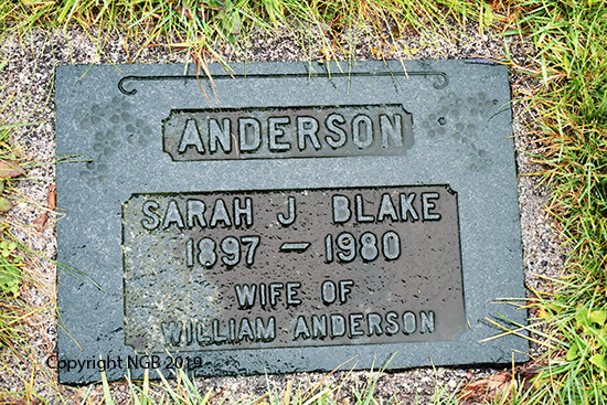 Sarah J. Blake Anderson