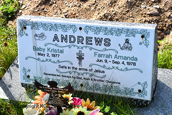 Farrah Amanda & Baby Krystal Andrews