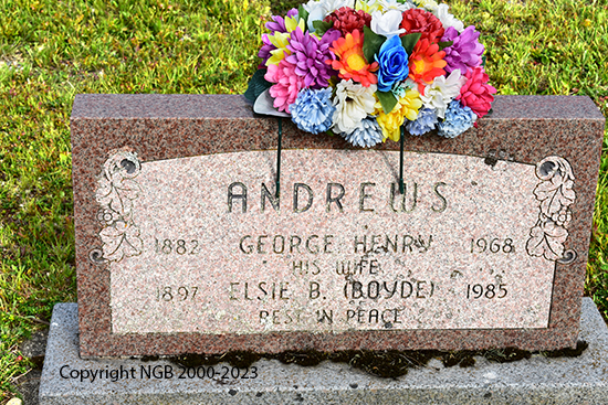 George Henry & Elsie B. Andrews
