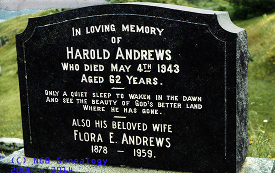 Harold & Flora Andrews