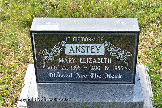 Mary Elizabeth Anstey