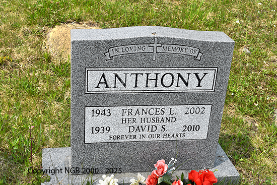 David L. & Frances L. Anthony