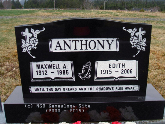 Maxwell A. and Edith Anthony