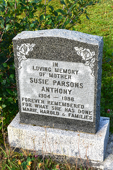 Susie Parsons Anthony