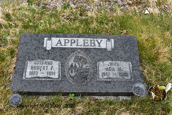 Robert F. & Ada W. Appleby