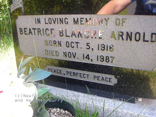 Beatrice Blanche Arnold