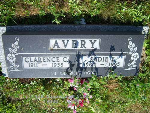 Clarence C. & Sadie E. Avery