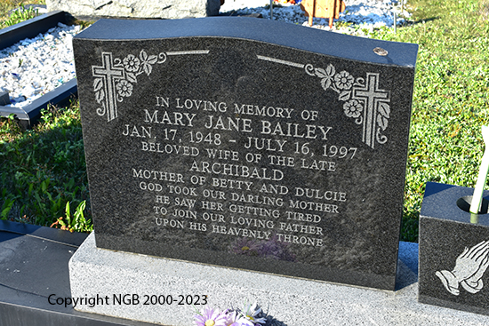 Archibald & Mary Jane Bailey