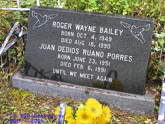 Roger Wayne & Juan Dedios Ruano Porres Bailey