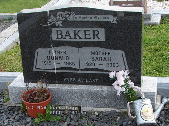 Donald & Sarah Baker