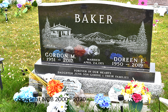 Gordon M. & Doreen E. Baker