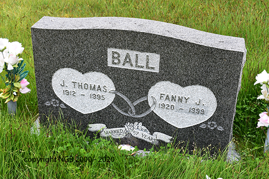 J. Thomas & Fanny Ball