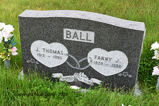 J. Thomas & Fanny Ball
