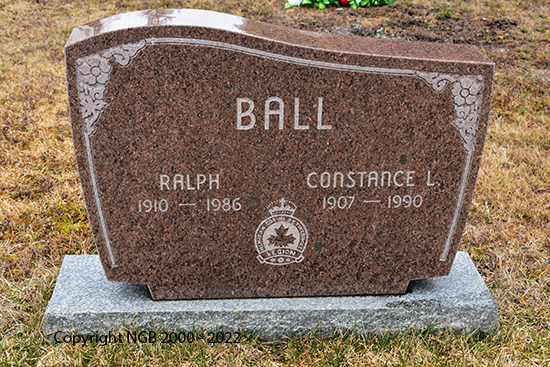 Ralph & Constance L. Ball