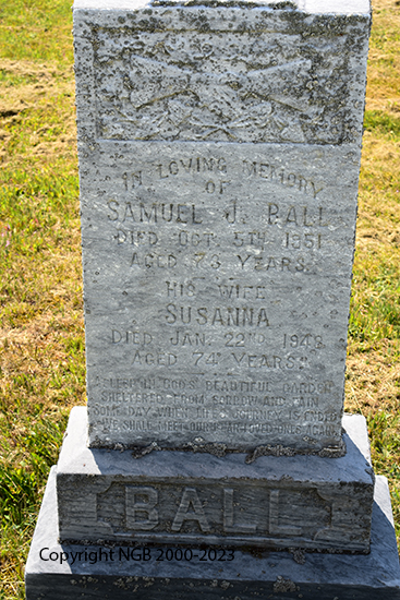 Samuel & Susanna Ball