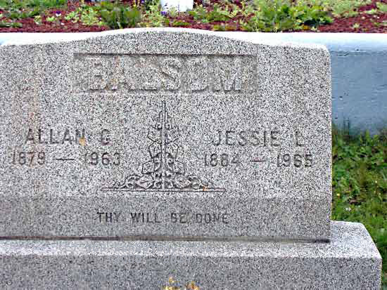 Allan and Jessie Balsom