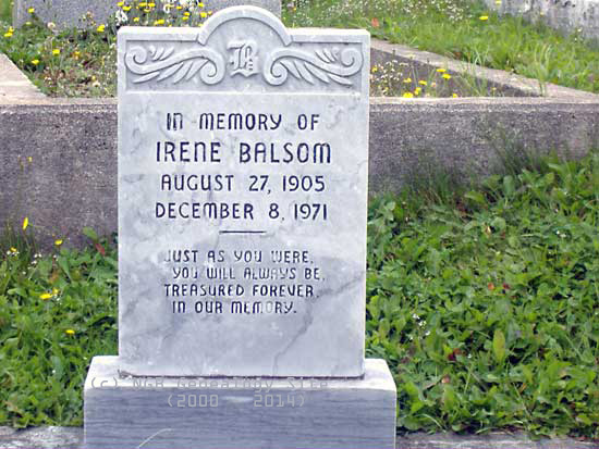 Irene Balsom