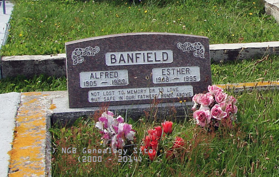 ALFRED AND ESTHER BANFIELD
