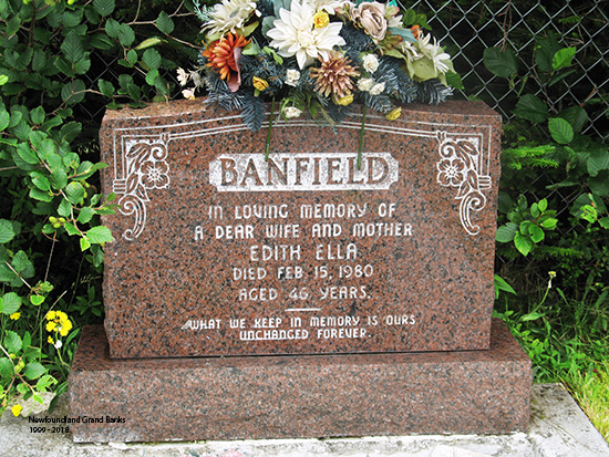 Edith  Ella Banfield