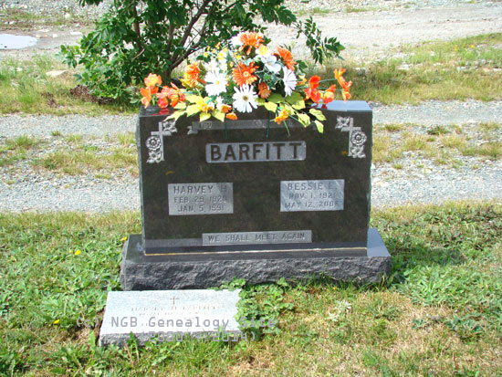 Harvey and Bessie Barfitt