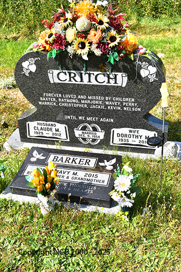 Claude M. Dorothy M. & Wavy Critch