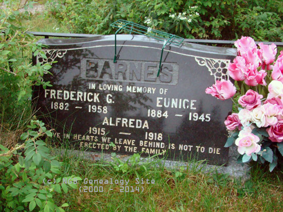 Frederick and Eunice Barnes