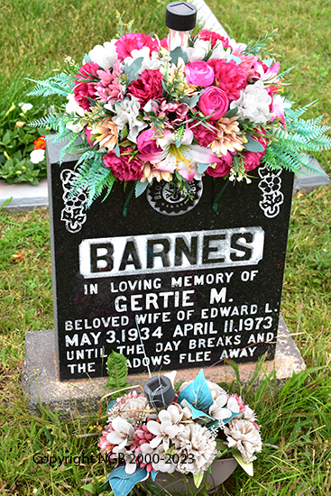 Gertie M. Barnes