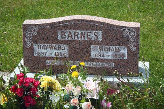 Hayward & Miriam Barnes