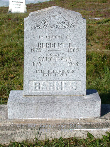 Herbert and Sarah Barnes