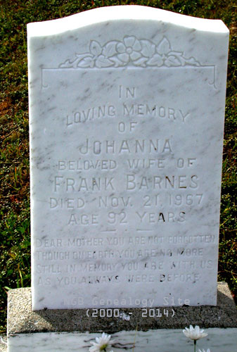 Johanna Barnes 